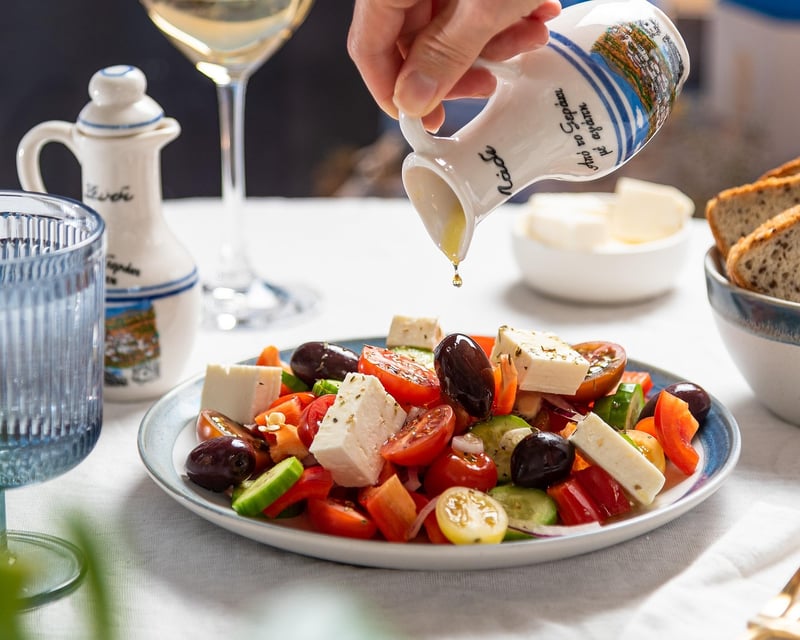 Greek Chickpea Salad